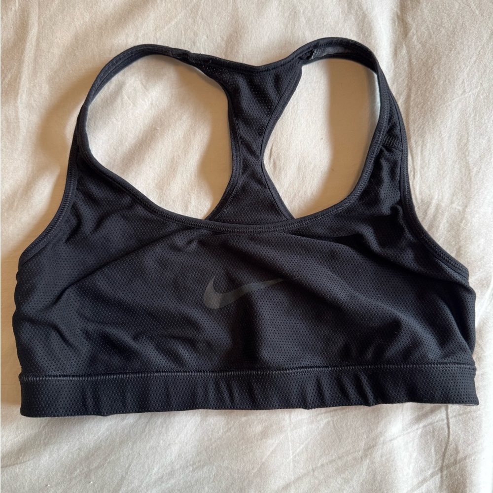 Nike Black Racerback Sports Bra